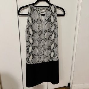 Snakeskin dress